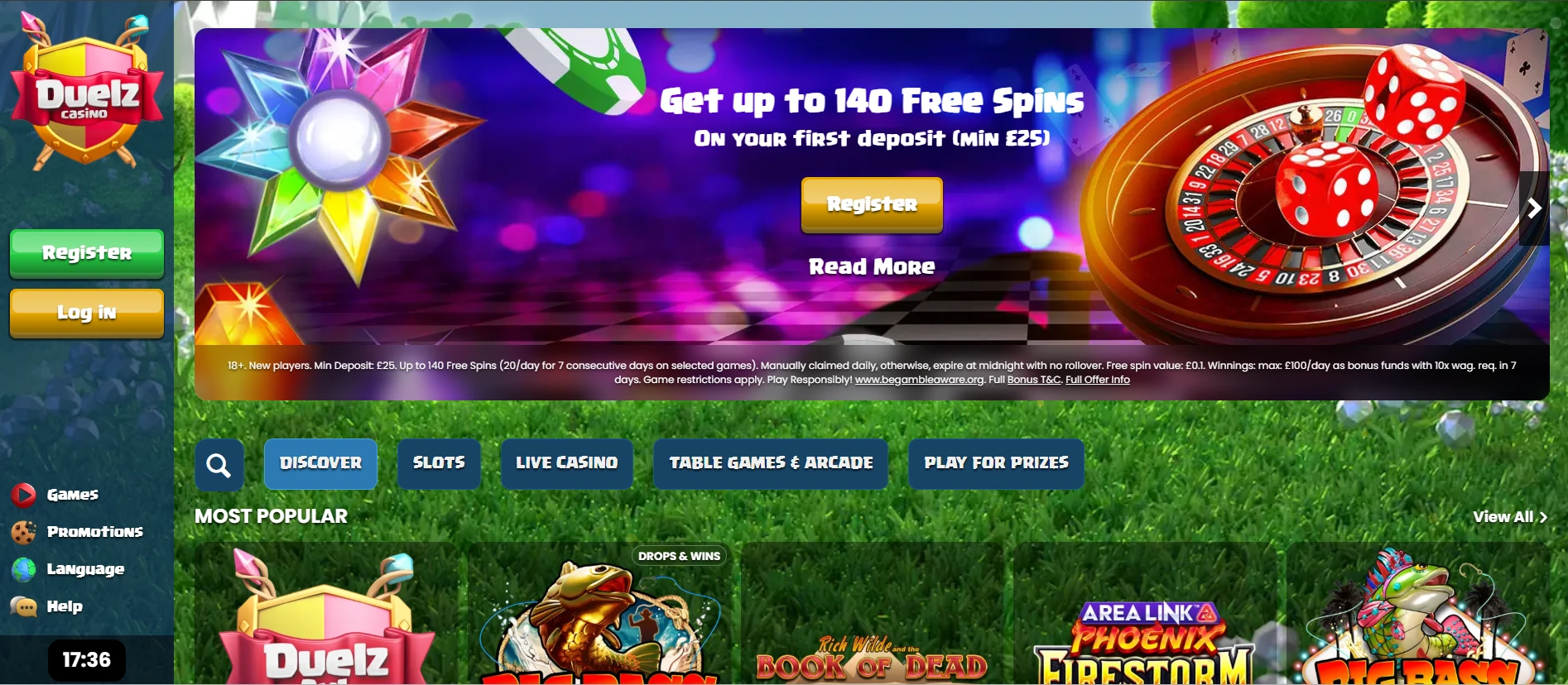 Duelz online wedden